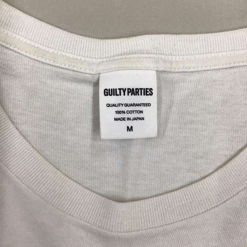 ワコマリア WACKO MARIA Tシャツ 半袖 半袖カットソー プリントTシャツ クルーネックカットソー M ロゴ、文字 白 / ホワイト /  メンズ USED 古着 中古 10116571