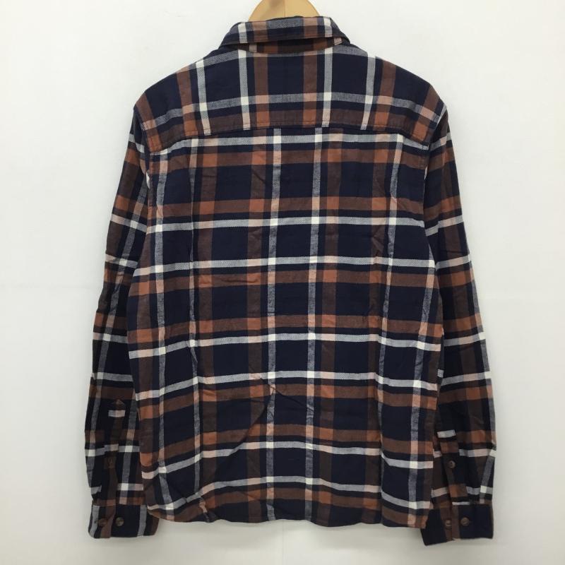 パタゴニア patagonia シャツ、ブラウス 長袖 S チェック 茶 / ブラウン /  メンズ USED 古着 中古 10135943