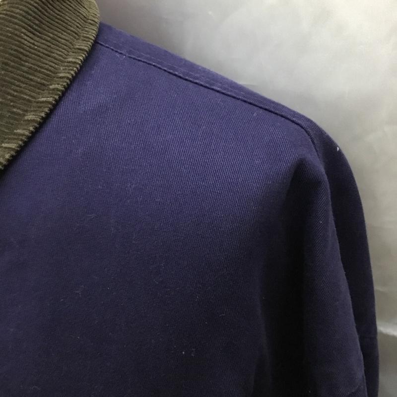 ポロバイラルフローレン Polo by RALPH LAUREN ジャケット、上着 ジャンパー、ブルゾン 襟コーデュロイ XL ワンポイント 紺 / ネイビー /  メンズ USED 古着 中古 10116128