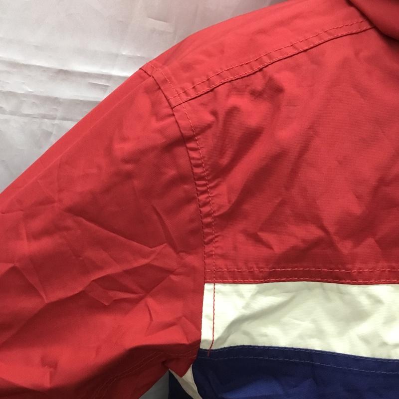 エディーバウアー Eddie Bauer ジャケット、上着 ジャケット、ブレザー ウィンドブレーカー M ワンポイント 赤 / レッド / X 白 / ホワイト / X 紺 / ネイビー /  メンズ USED 古着 中古 10111361