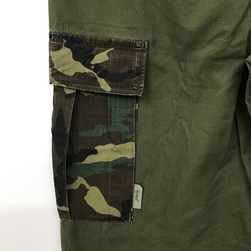 ダブルタップス WTAPS パンツ ワークパンツ、ペインターパンツ カーゴパンツ ミリタリーパンツ カジュアルパンツ 2 無地 カーキ / カーキ /  メンズ USED 古着 中古 10115934