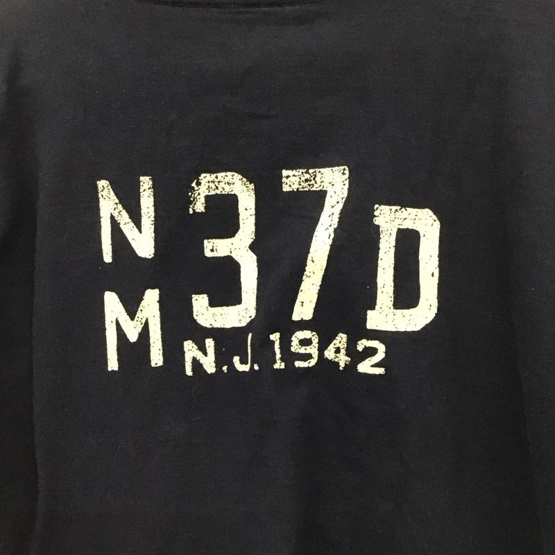 古着 USED Tシャツ 半袖 半袖カットソー プリントTシャツ Vネックカットソー ロゴ、文字 紺 / ネイビー /  メンズ USED 古着 中古 10130634