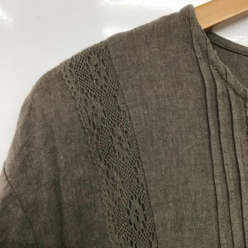 サマンサモスモス Samansa Mos2 ワンピース ロングスカート CLC-1105061 長袖ワンピース FREE 無地 茶 / ブラウン /  レディース USED 古着 中古 10146960
