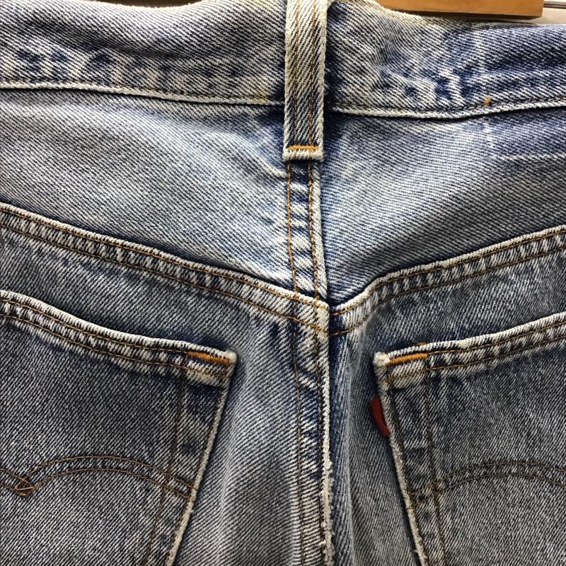 リーバイス Levi s パンツ デニム、ジーンズ デニムパンツ ストレートパンツ スリムパンツ カジュアルパンツ 無地 インディゴ / インディゴ /  メンズ USED 古着 中古 10116296