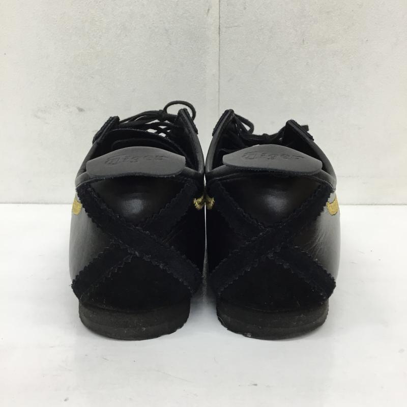 オニツカタイガー ONITSUKA TIGER スニーカー スニーカー 1181A605-001 Mexico 66 Deluxe Black/Gold 26.0cm ロゴ、文字 黒 / ブラック /  メンズ USED 古着 中古 10133948