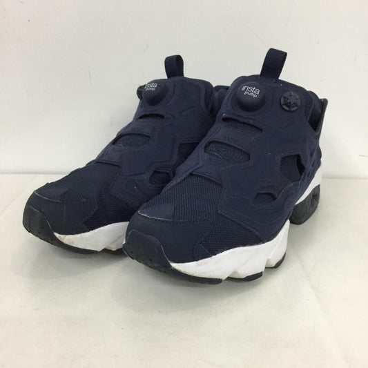 リーボック Reebok スニーカー スニーカー DV6986 INSTAPUMP FURY OG 26cm 26.0cm ロゴ、文字 紺 / ネイビー / X 白 / ホワイト /  メンズ USED 古着 中古 10145453