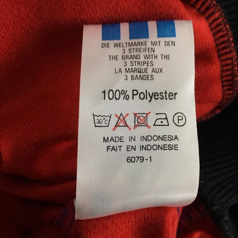 アディダス adidas ジャケット、上着 ジャケット、ブレザー プルオーバージャケット アウター ジップアップネック スポーツウェア ロゴ、文字 マルチカラー / マルチカラー /  メンズ USED 古着 中古 10142935