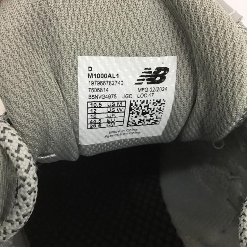 ニューバランス New Balance スニーカー スニーカー M1000AL1 Aime Leon Dore ALD 28.5cm 箱有 28.5cm ロゴ、文字 灰 / グレー /  メンズ USED 古着 中古 10132014