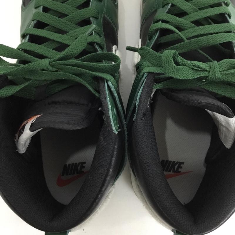 ナイキ NIKE スニーカー スニーカー DR8805-001 DUNK HIGH RETRO 30cm 30.0cm ロゴ、文字 黒 / ブラック / X 白 / ホワイト / X 緑 / グリーン /  メンズ USED 古着 中古 10128625