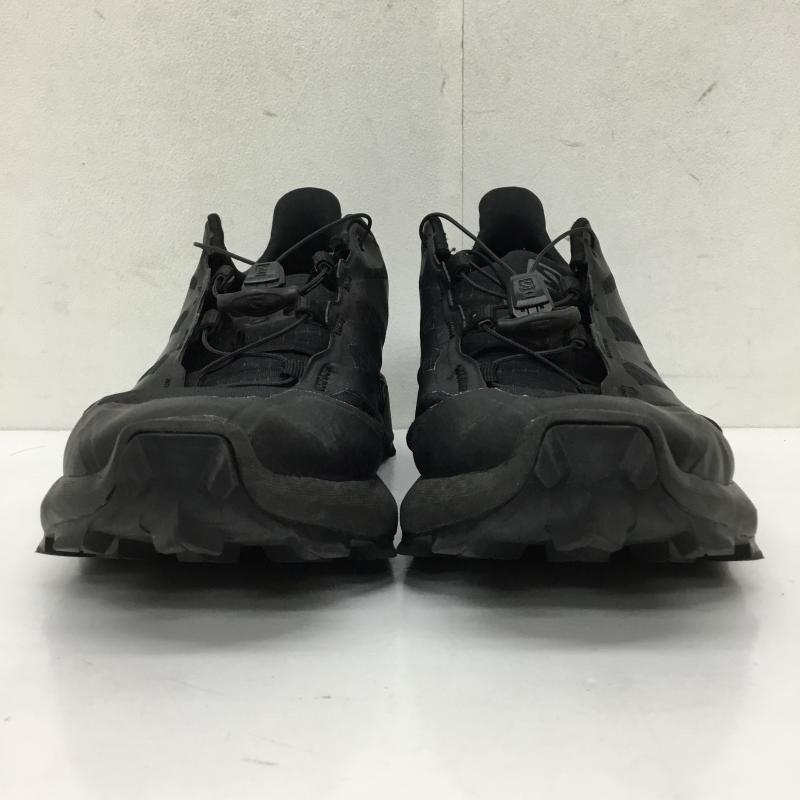 サロモン SALOMON スニーカー スニーカー 409300 28.0cm ロゴ、文字 黒 / ブラック /  メンズ USED 古着 中古 10144476