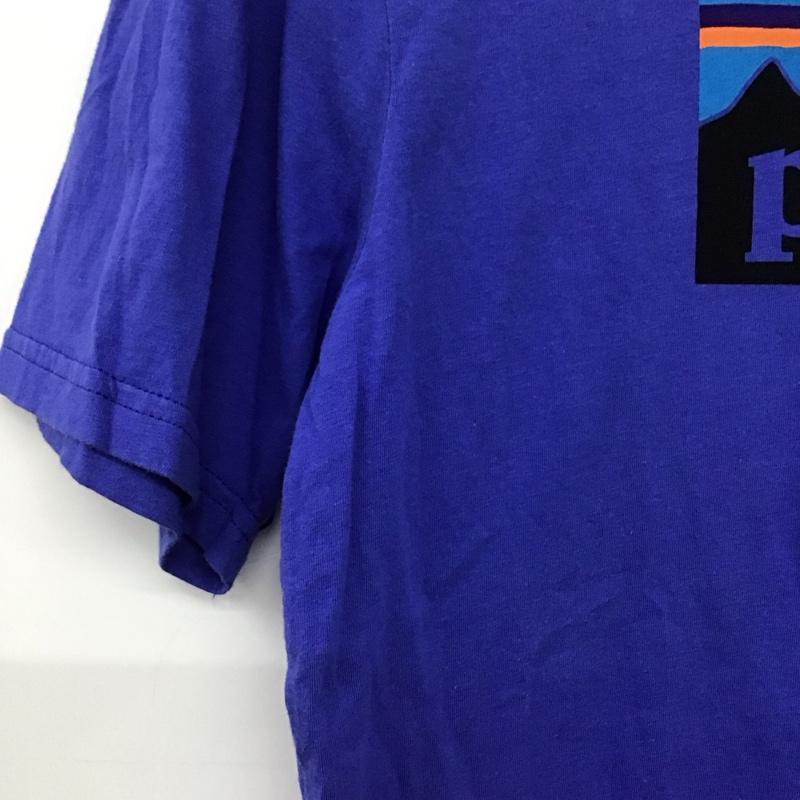 パタゴニア patagonia Tシャツ 半袖 XXL プリント 紫 / パープル /  レディース USED 古着 中古 10133732