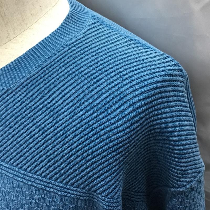 ヒステリックグラマー HYSTERIC GLAMOUR カットソー 半袖 半袖カットソー プリントTシャツ クルーネックカットソー L プリント 青 / ブルー /  メンズ USED 古着 中古 10115218