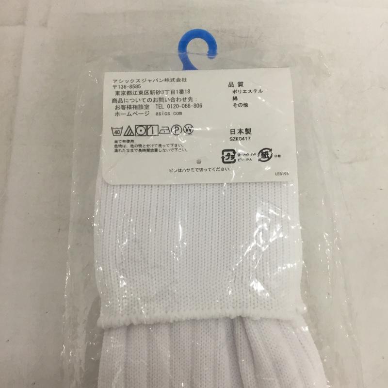 アシックス ASICS ファッション小物 ファッション小物 XSS096 ストッキング ジュニア サッカー 26cm ロゴ、文字 白 / ホワイト /  ボーイズ USED 古着 中古 10132173