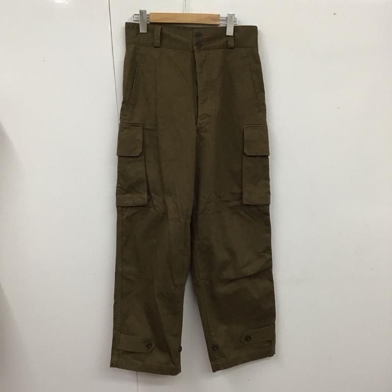 古着 USED パンツ ワークパンツ、ペインターパンツ フランス軍 M-47 pp282yn 無地 茶 / ブラウン /  メンズ USED 古着 中古 10121761