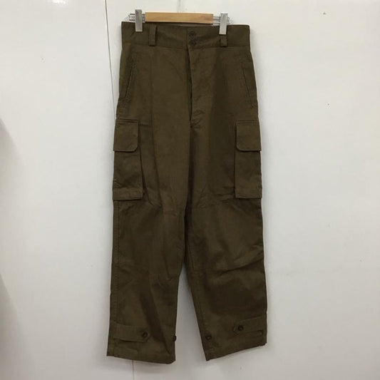 古着 USED パンツ ワークパンツ、ペインターパンツ フランス軍 M-47 pp282yn 無地 茶 / ブラウン /  メンズ USED 古着 中古 10121761