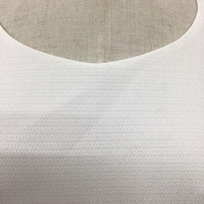 セシルマクビー CECIL McBEE ワンピース ひざ丈スカート 半袖 M 花柄 白 / ホワイト / X 紺 / ネイビー /  レディース USED 古着 中古 10113858