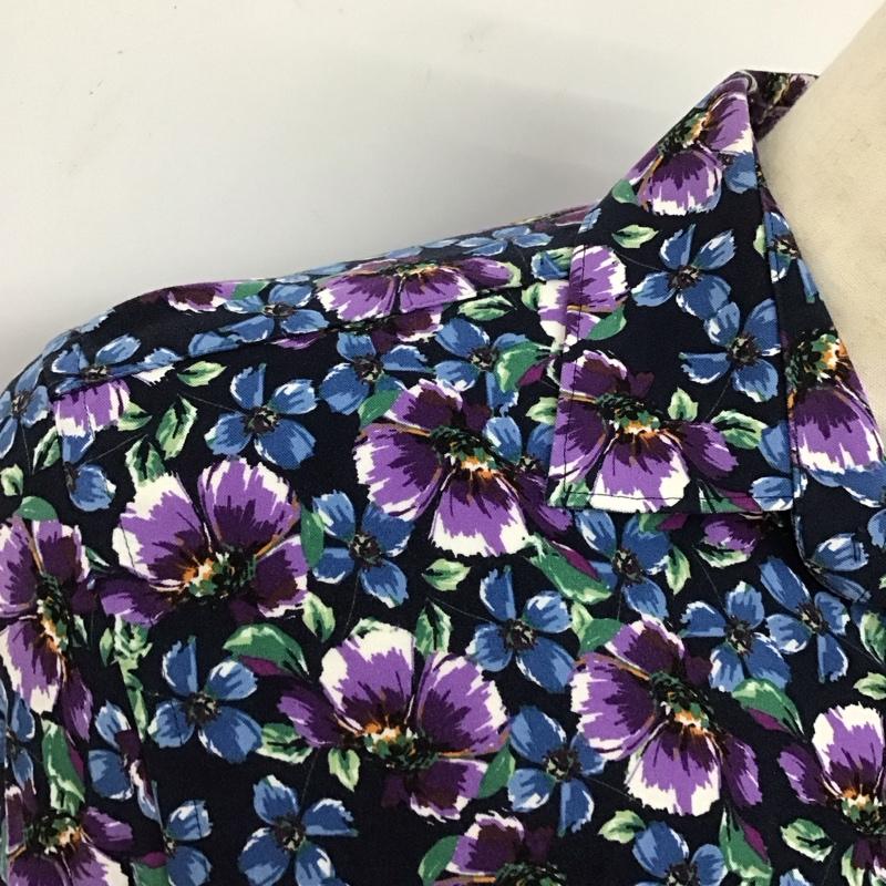 ザラ ZARA シャツ、ブラウス 長袖 長袖シャツ カラーシャツ 長袖カットソー 花柄シャツ M 総柄 マルチカラー / マルチカラー /  メンズ USED 古着 中古 10124678