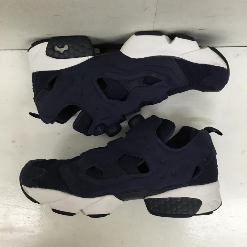 リーボック Reebok スニーカー スニーカー DV6986 NSTA PUMP FURY OG 27.0cm ロゴ、文字 紺 / ネイビー / X 白 / ホワイト /  メンズ USED 古着 中古 10142848