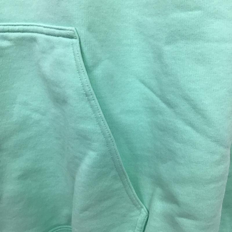 バレンシアガ BALENCIAGA パーカー 長袖 長袖パーカー プルオーバーパーカー スウェット XS ロゴ、文字 薄緑 / ライトグリーン /  メンズ USED 古着 中古 10144789