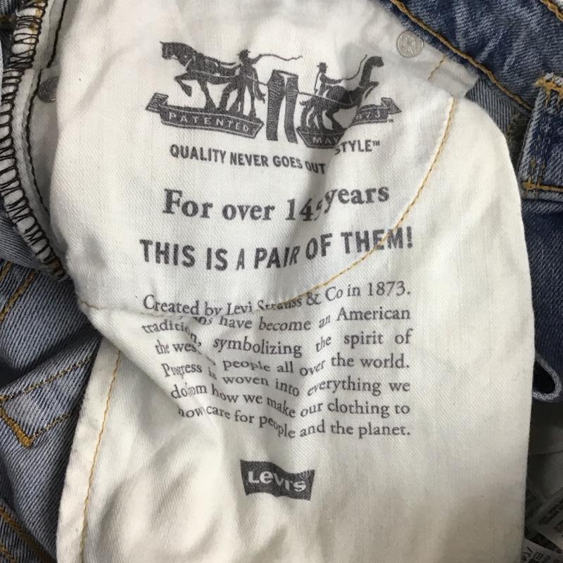 リーバイス Levi s パンツ デニム、ジーンズ 30インチ 無地 水色 / ライトブルー /  メンズ USED 古着 中古 10109889