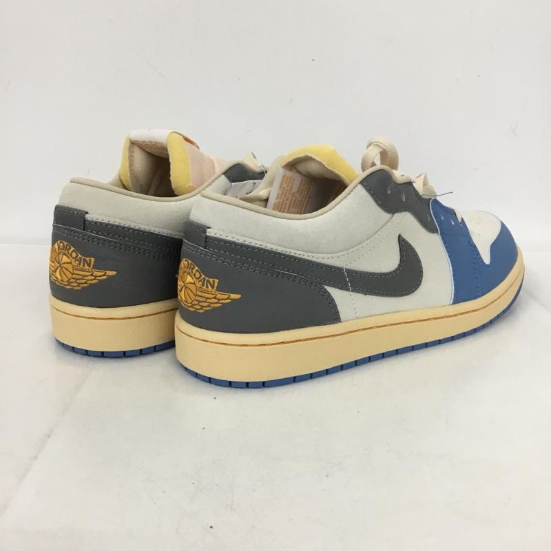 ナイキ NIKE スニーカー スニーカー DZ5376-469 AIR JORDAN 1 LOW SE 27cm 箱有 27.0cm ロゴ、文字 灰 / グレー / X 水色 / ライトブルー /  メンズ USED 古着 中古 10149996