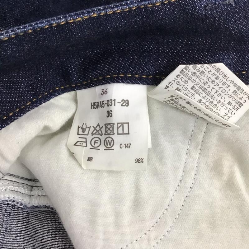マッキントッシュフィロソフィー MACKINTOSH PHILOSOPH パンツ デニム、ジーンズ デニムパンツ スリムパンツ ストレッチパンツ ジーンズ 36 無地 インディゴ / インディゴ /  レディース USED 古着 中古 10122407