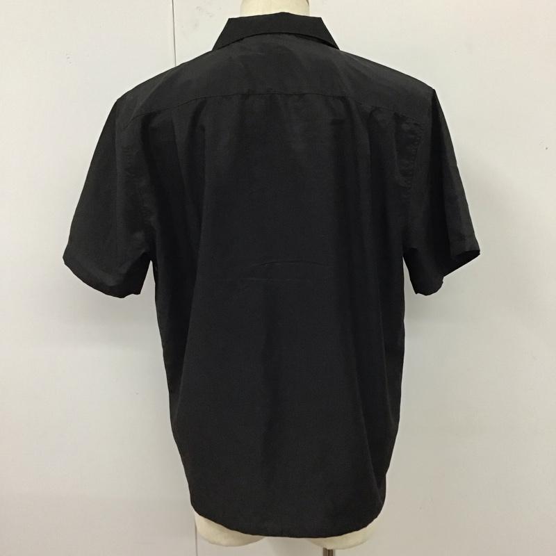 ウェイステッドパリス WASTED PARIS シャツ、ブラウス 半袖 半袖シャツ カラーシャツ 半袖カットソー プリントシャツ M プリント 黒 / ブラック /  メンズ USED 古着 中古 10120291