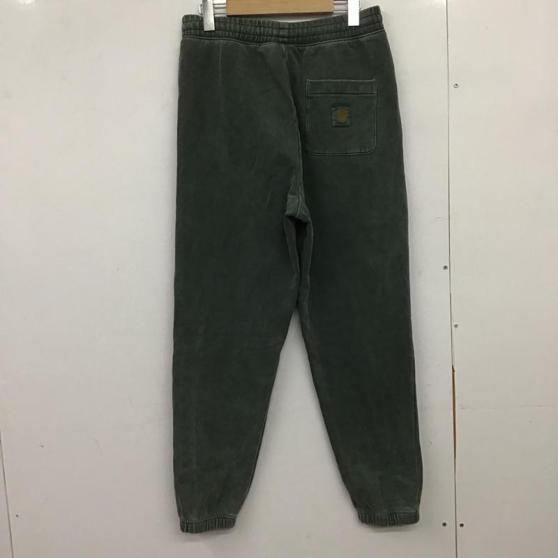カーハート Carhartt パンツ ワークパンツ、ペインターパンツ ワイドパンツ スウェットパンツ カジュアルパンツ XS ロゴ、文字 カーキ / カーキ /  メンズ USED 古着 中古 10149200