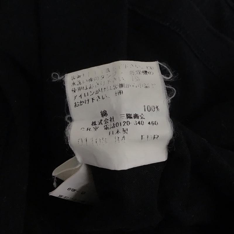 バーバリーロンドン Burberry London Tシャツ 半袖 半袖カットソー プリントTシャツ クルーネックカットソー M ロゴ、文字 黒 / ブラック /  メンズ USED 古着 中古 10141722