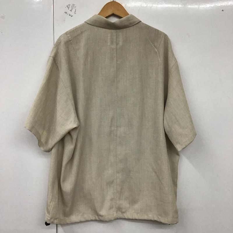 フリークスストア FREAK S STORE シャツ、ブラウス 半袖 L 無地 ベージュ / ベージュ /  メンズ USED 古着 中古 10129834