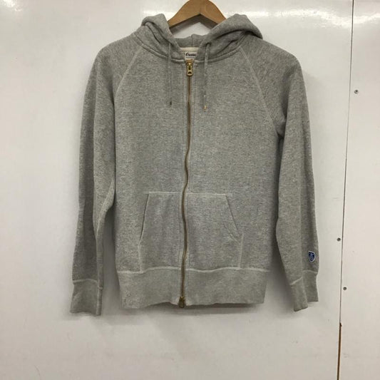 オーシバル ORCIVAL パーカー 長袖 ジップパーカー 2 無地 灰 / グレー /  レディース USED 古着 中古 10136855