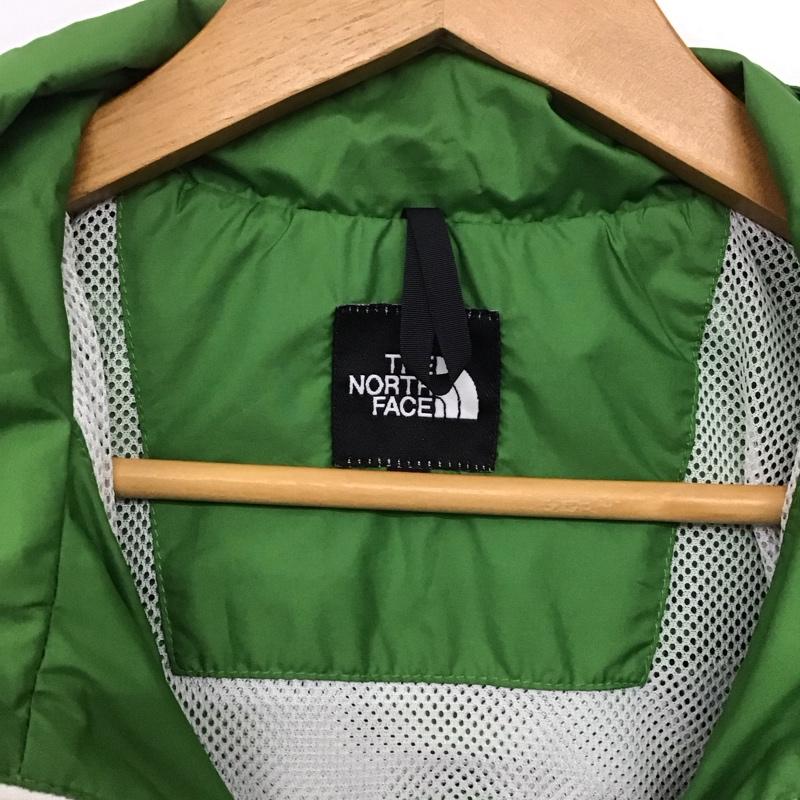 ザノースフェイス THE NORTH FACE ジャケット、上着 ジャンパー、ブルゾン np21226 DIABLOWINDJACKET ジップアップジャケット M ロゴ、文字 緑 / グリーン /  メンズ USED 古着 中古 10145732