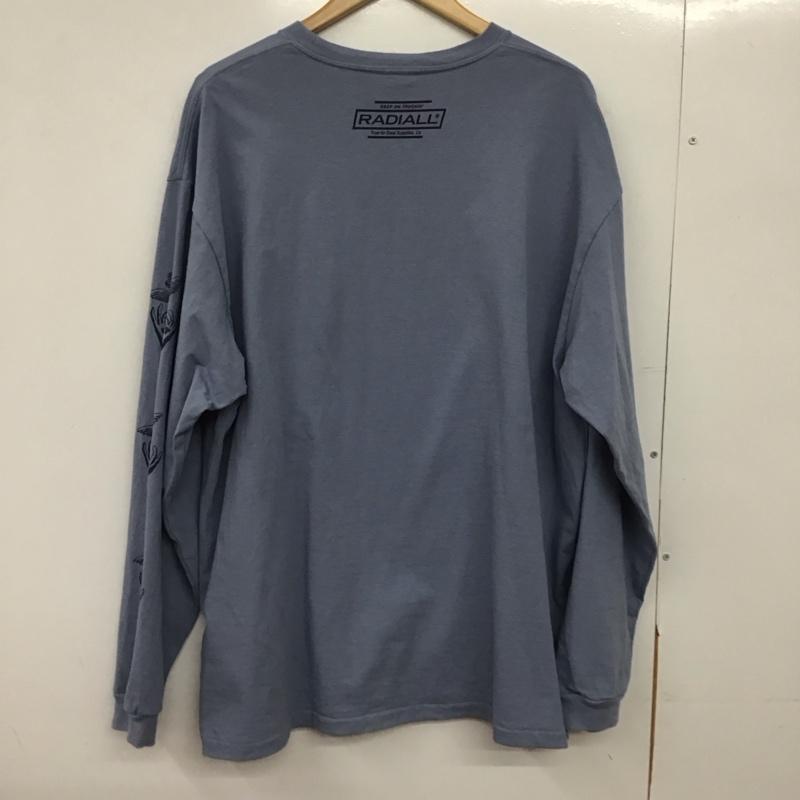 ラディアル RADIALL カットソー 長袖 rad-26ss-cut020 COMMUNECREWNECKTSHIRTLS XL プリント マルチカラー / マルチカラー /  メンズ USED 古着 中古 10150498