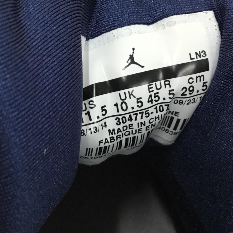 ナイキ NIKE スニーカー スニーカー 304775-107 AIR JORDAN 7 RETRO 29.5cm 箱有 29.5cm ロゴ、文字 白 / ホワイト / X 青 / ブルー /  メンズ USED 古着 中古 10130181
