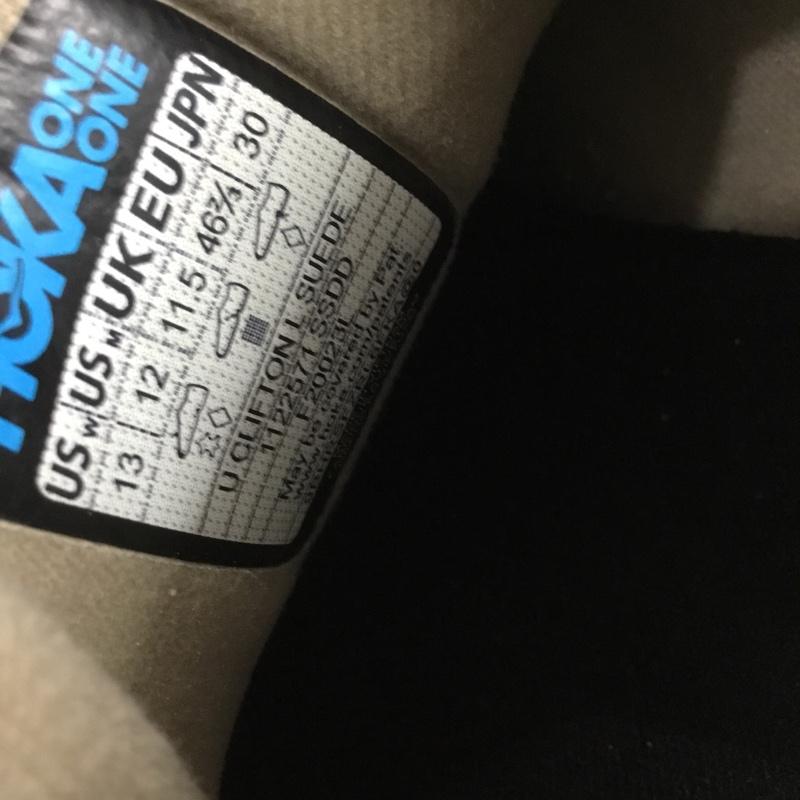 ホカ HOKA スニーカー スニーカー 1122571 CLIFTON L SUEDE 30cm 箱有 30.0cm ロゴ、文字 ベージュ / ベージュ /  メンズ USED 古着 中古 10134535