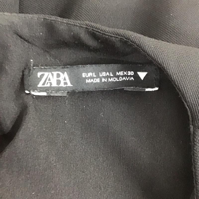 ザラ ZARA ワンピース ロングスカート L 無地 黒 / ブラック /  レディース USED 古着 中古 10106428