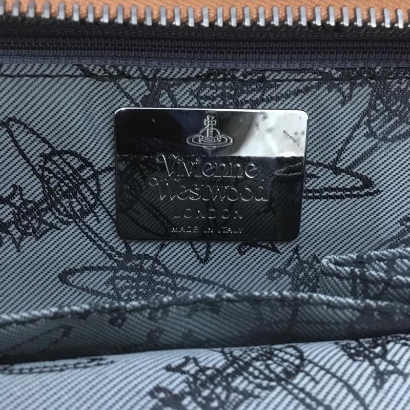 ヴィヴィアンウエストウッド Vivienne Westwood トートバッグ トートバッグ ハンドバッグ チェック ワンポイント 黄 / イエロー / X 茶 / ブラウン / X 青 / ブルー /  レディース USED 古着 中古 10137153