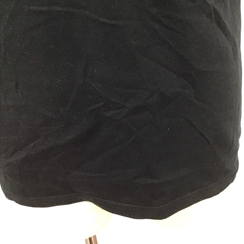 バーバリーブラックレーベル BURBERRY BLACK LABEL Tシャツ 半袖 BMV17-700-09 クルーネック プリント 2 ロゴ、文字 黒 / ブラック /  メンズ USED 古着 中古 10111856