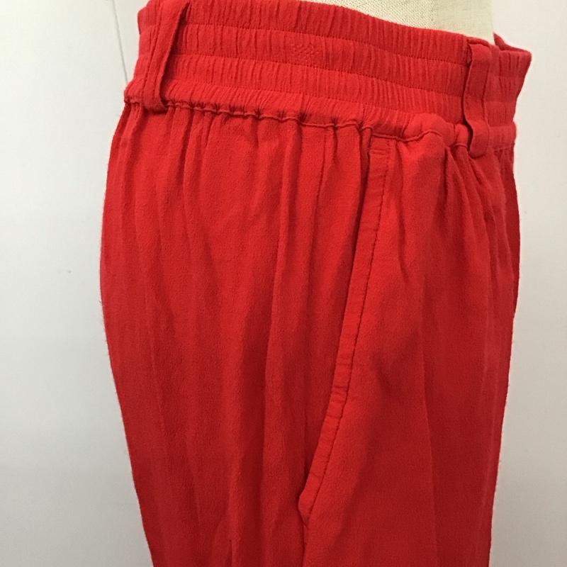 フリークスストア FREAK S STORE ボトムス ボトムス 222-3431 イージーパンツ カラーパンツ FREE 無地 赤 / レッド /  レディース USED 古着 中古 10114947
