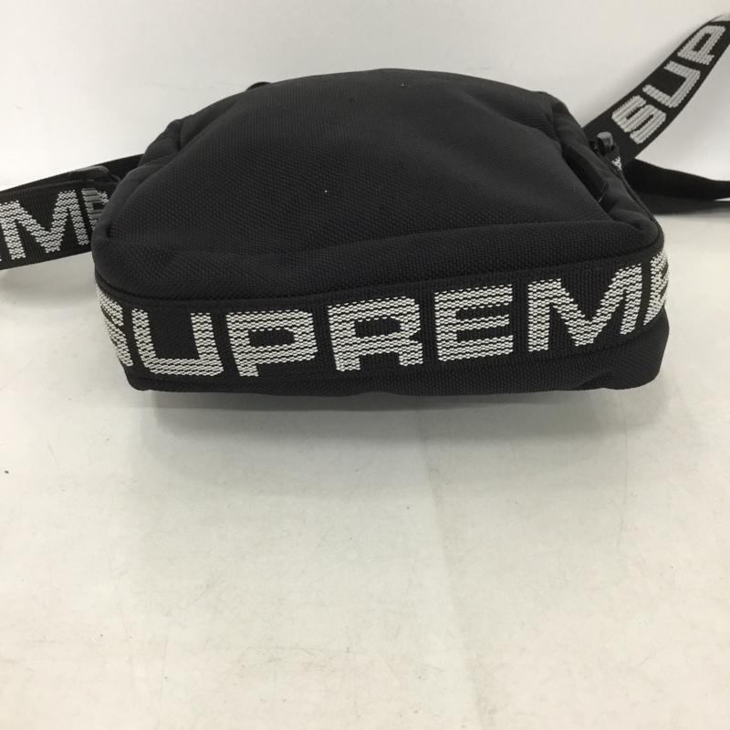 シュプリーム Supreme ショルダーバッグ ショルダーバッグ 18SS Shoulder Bag ロゴ、文字 黒 / ブラック /  メンズ USED 古着 中古 10141651