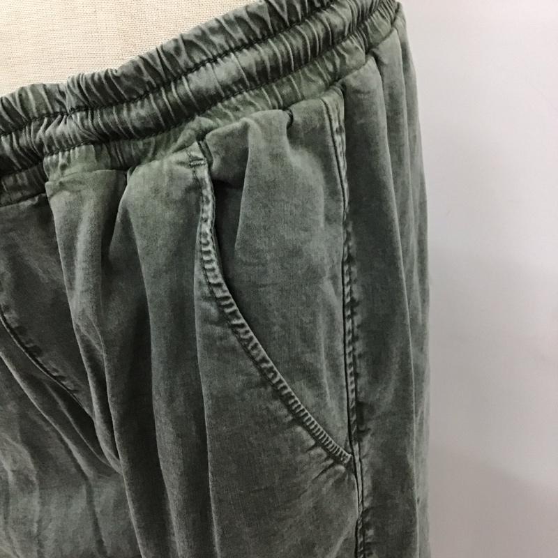 ザラ ZARA ボトムス ボトムス 9632 258 500 ジョガーパンツ L 無地 カーキ / カーキ /  レディース USED 古着 中古 10119375