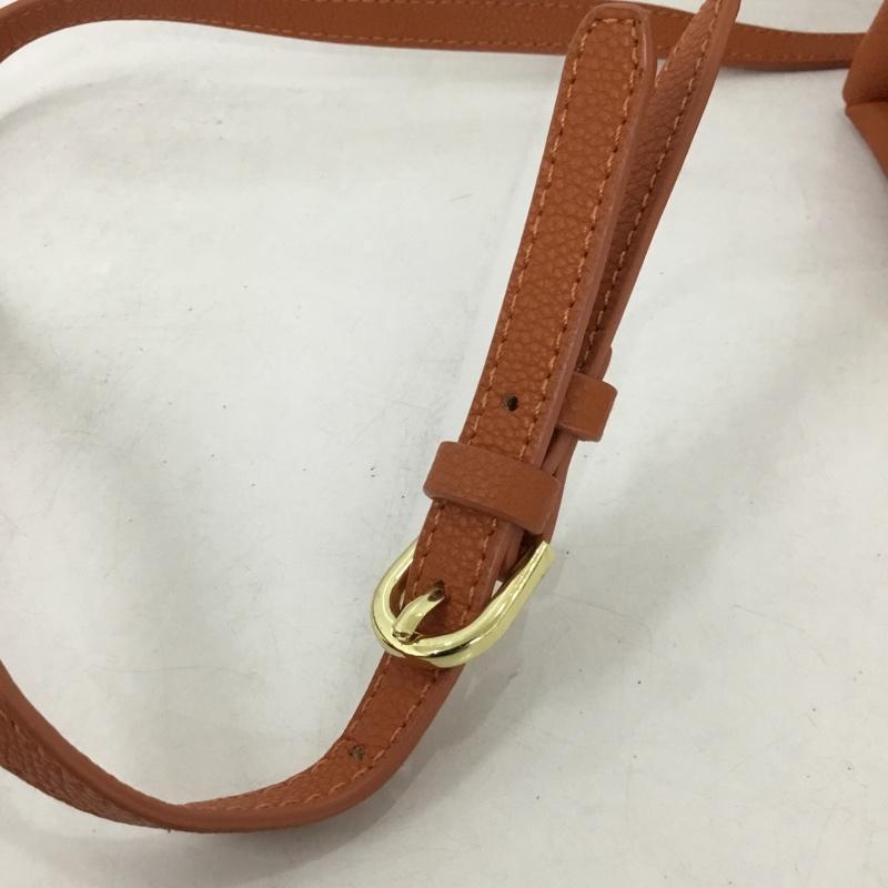 サマンサタバサ デラックス Samantha Thavasa Deluxe ショルダーバッグ ショルダーバッグ ロゴ、文字 茶 / ブラウン /  レディース USED 古着 中古 10148805