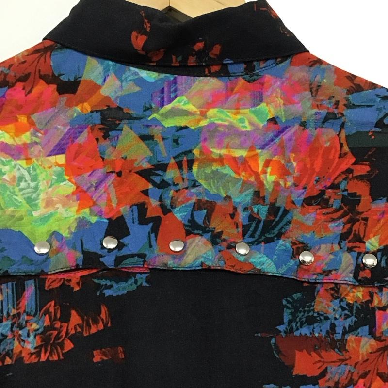 ディーゼル DIESEL シャツ、ブラウス 長袖 長袖シャツ プリントシャツ カラーシャツ プリント マルチカラー / マルチカラー /  レディース USED 古着 中古 10147649