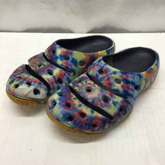 キーン KEEN サンダル サンダル 1014834 YOGUI ARTS FULL タイダイ サボ 24cm 24.0cm  マルチカラー / マルチカラー /  レディース USED 古着 中古 10116068