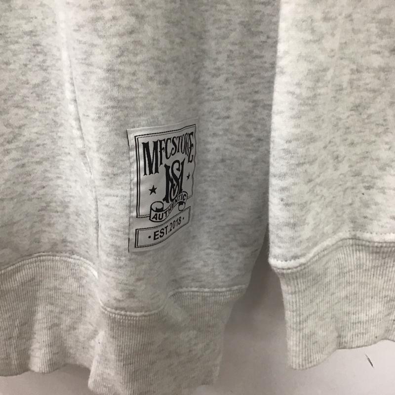 エムエフシーストア MFC STORE パーカー 長袖 長袖パーカー プルオーバーパーカー スウェット XL ロゴ、文字 灰 / グレー /  メンズ USED 古着 中古 10145407