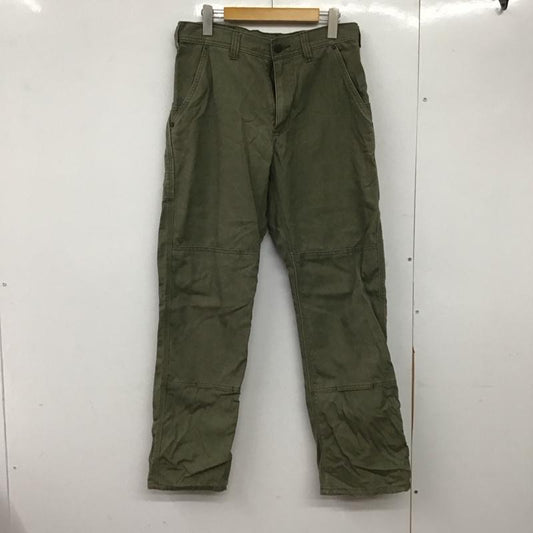 パタゴニア patagonia パンツ デニム、ジーンズ デニムパンツ スリムパンツ カジュアルパンツ 30インチ ロゴ、文字 カーキ / カーキ /  メンズ USED 古着 中古 10145339