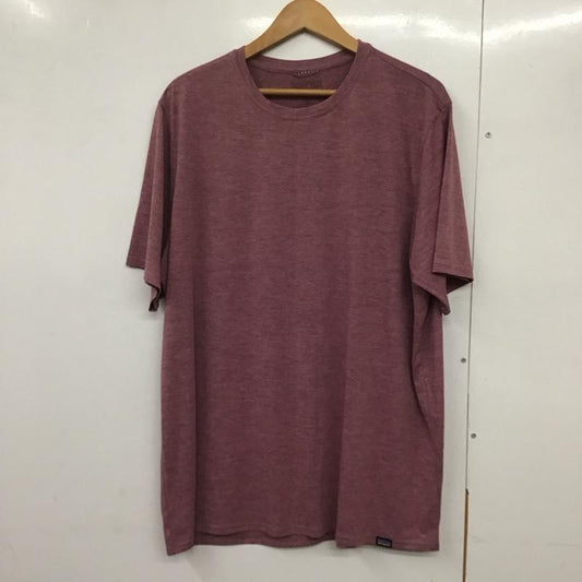 パタゴニア patagonia Tシャツ 半袖 XL 無地 紫 / パープル /  メンズ USED 古着 中古 10143307