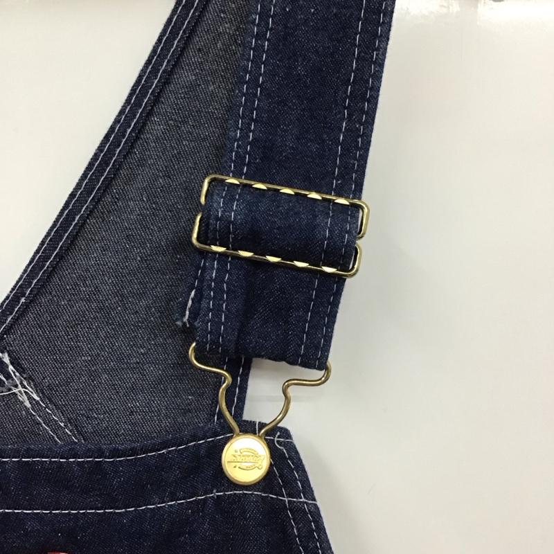 ディッキーズ Dickies サロペット・オーバーオール サロペット、オーバーオール ロゴ、文字 インディゴ / インディゴ /  メンズ USED 古着 中古 10137576