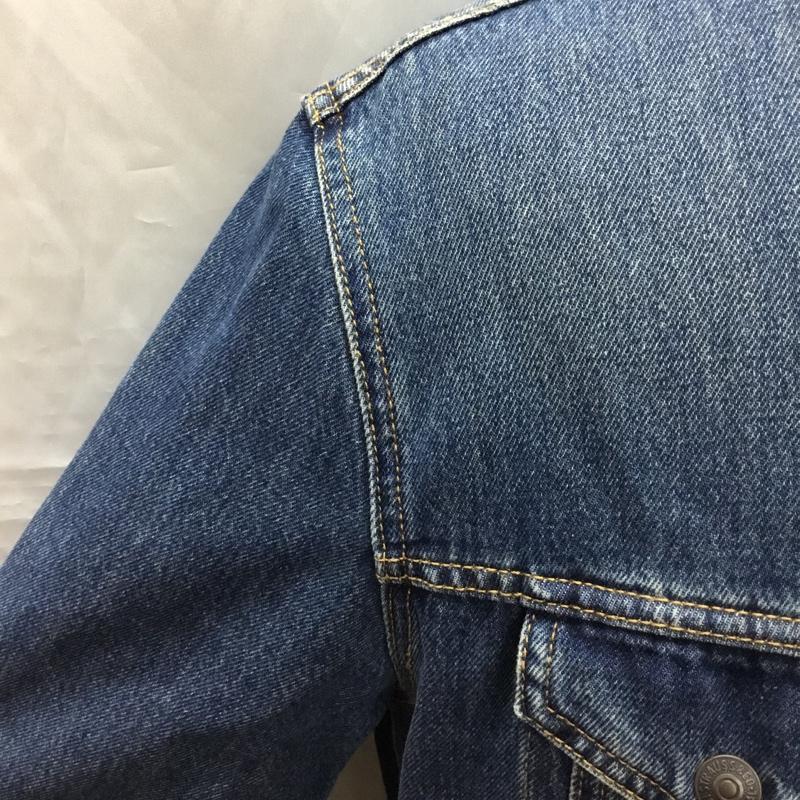 リーバイストラウスアンドコー Levi Strauss & co. ジャケット、上着 ジャケット、ブレザー デニムジャケット カラーボアジャケット Gジャン S 無地 インディゴ / インディゴ /  メンズ USED 古着 中古 10115029