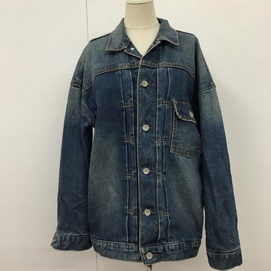 ジーナシス JEANASIS ジャケット、上着 ジャケット、ブレザー js150753ad Gジャン FREE 無地 インディゴ / インディゴ /  レディース USED 古着 中古 10120284